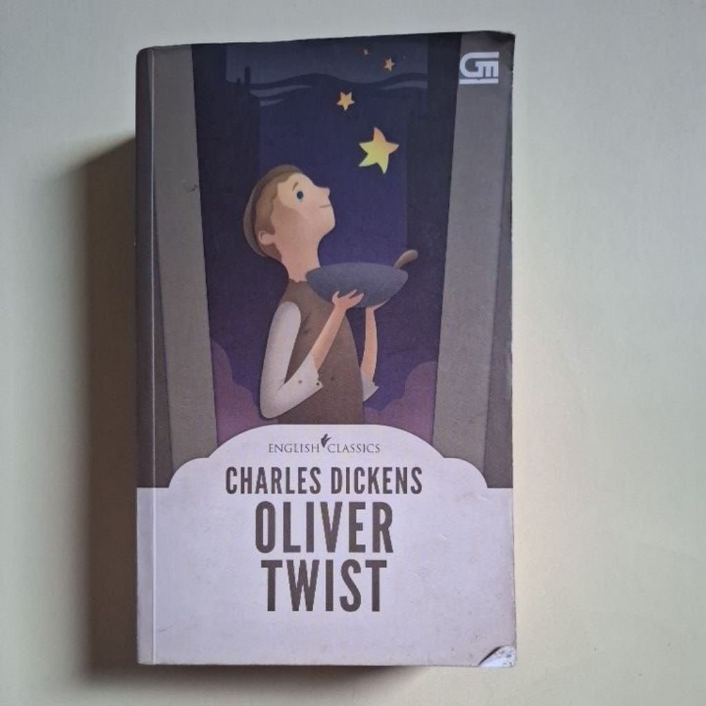 buku novel inggris oliver twist karya charles dickens (bekas)