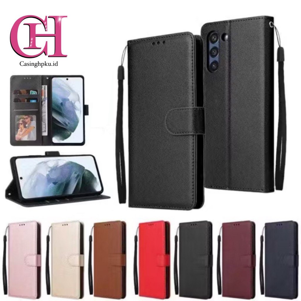 Oppo F1S F3 F3+ F5 F7 F9 F11 Pro A3 Neo 9 Flip Cover Wallet Leather Case Casing HP Dompet Slot Kartu