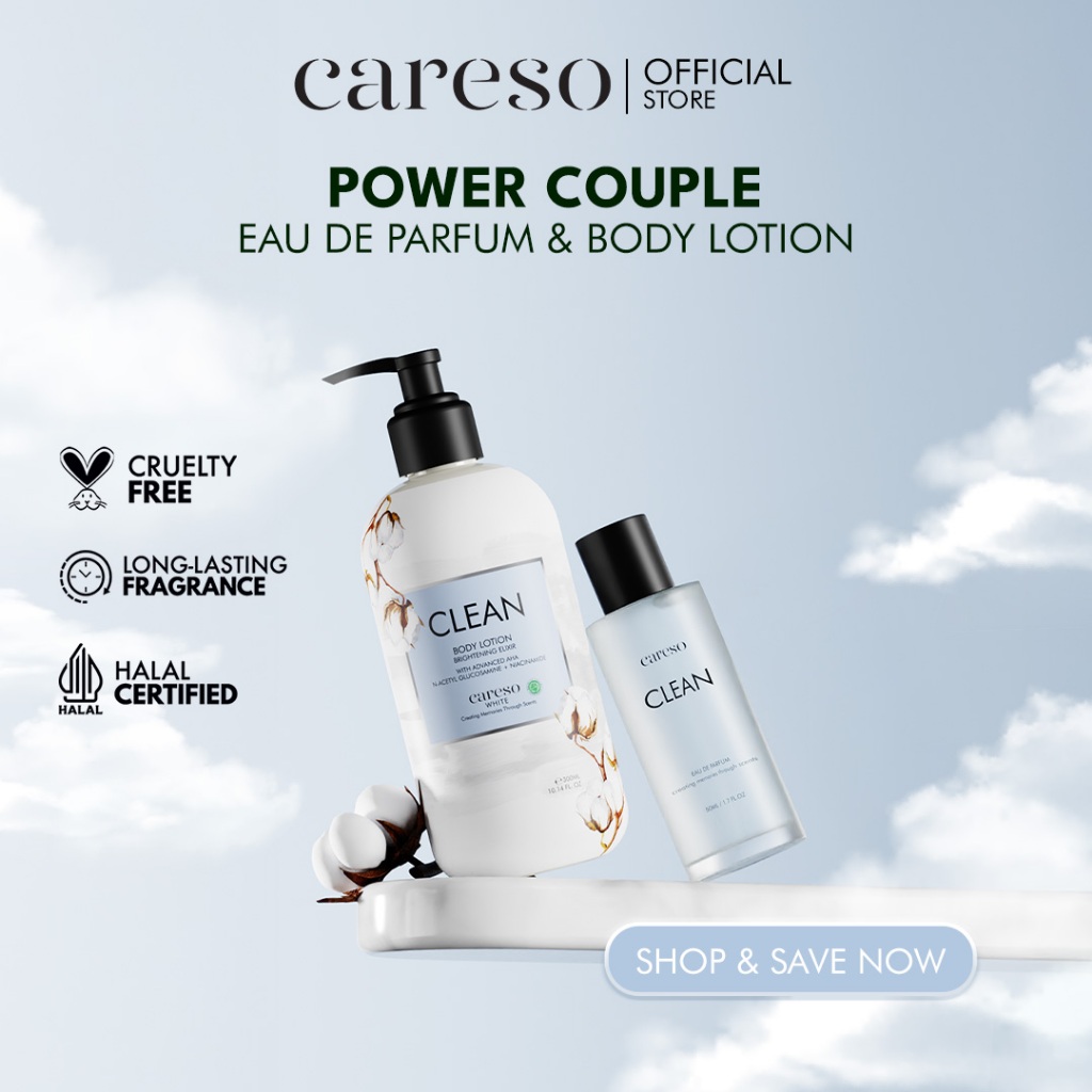 Clean Power Couple (EDP + Body Lotion 300ML)
