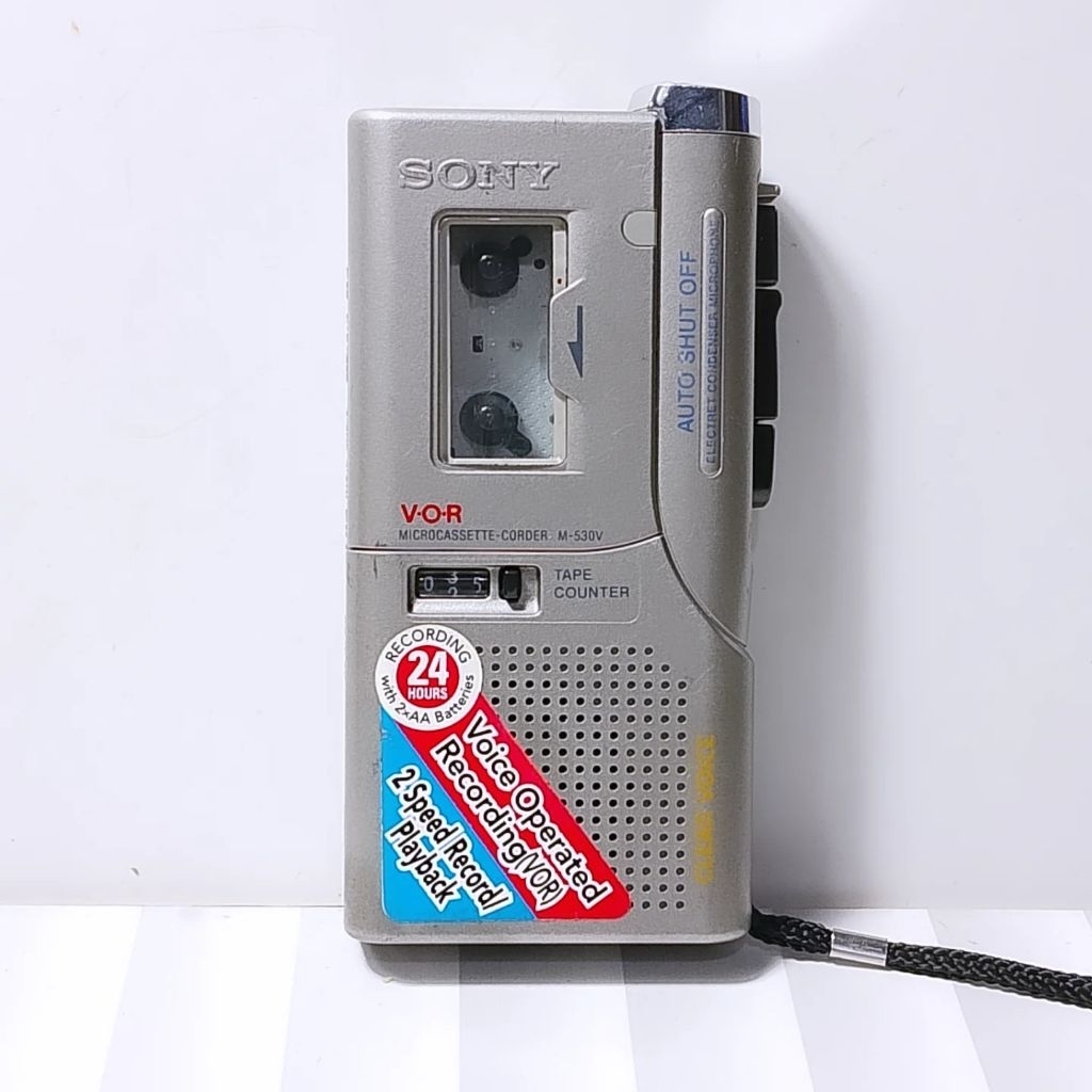 Micro Cassette Corder SONY M-530V (Mini Tape Recorder)