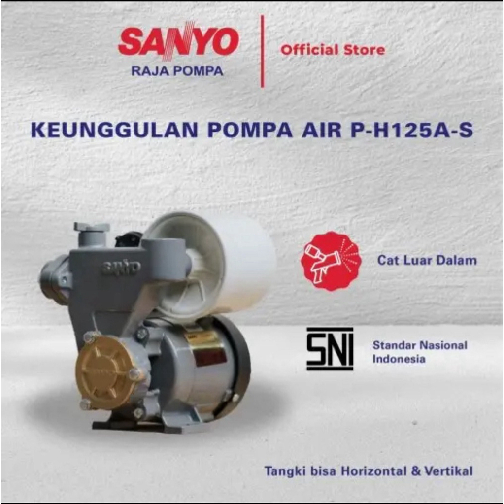 Mesin Pompa Air Sanyo PH 125A-S