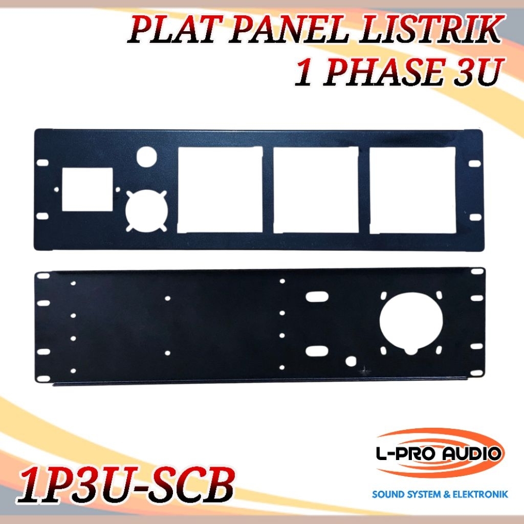 Plat panel jenset 1 phase 3U dan 2U depan dan belakang 1P2U 1P3U besi laser cutting cat oven