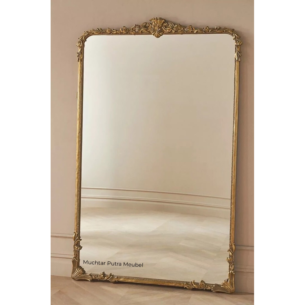 standing mirror / mirror vintage / standing mirror antique / mirror wall / cermin vintage / cermin b