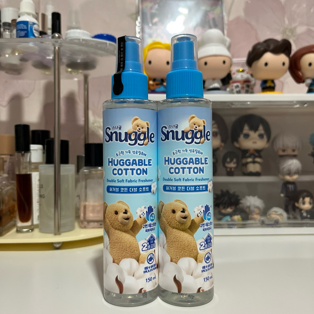 [BACA DESKRIPSI] READY STOCK SEALED - SNUGGLE BEAR DOUBLE SOFT FABRIC FRESHENER HUGGABLE COTTON FABR