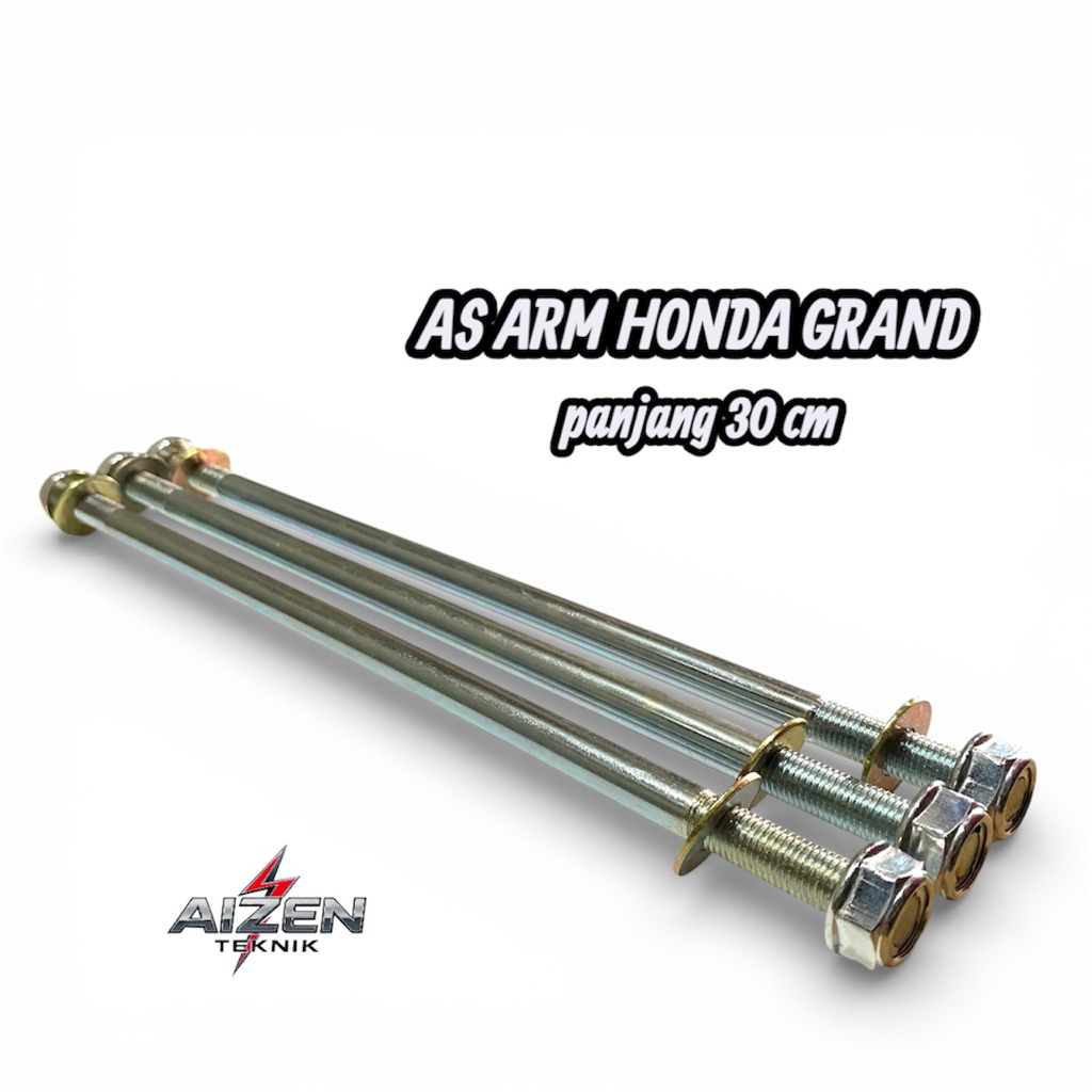 AS ARM HONDA ASTREA GRAND PANJANG 30cm diameter as 10mm & 12mm