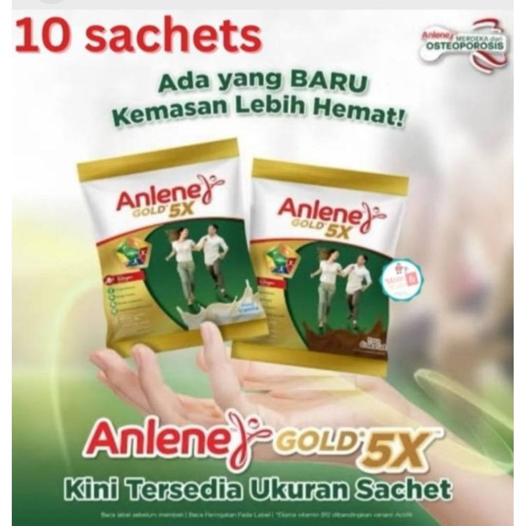 Susu Anlene gold renceng sachet