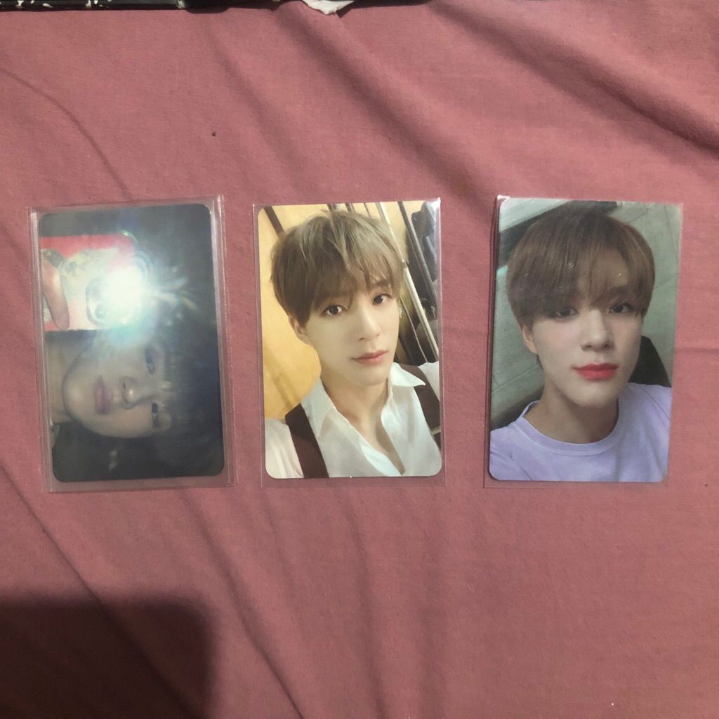 WTS (want to sale) photocard/pc official nct jeno mixtape beatbox mirror, jeno dream a dream/dad ver