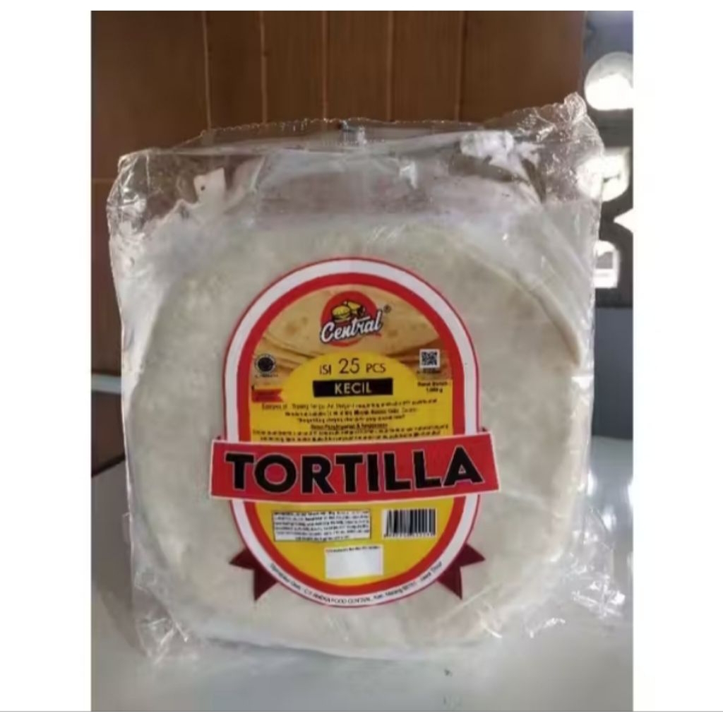 Kulit Kebab Tortilla Mini Central isi 25 pcs