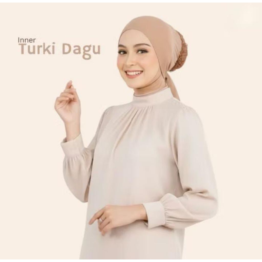 Ciput Turki Dagu Inner/Dalaman Jilbab Turki Inner Dagu