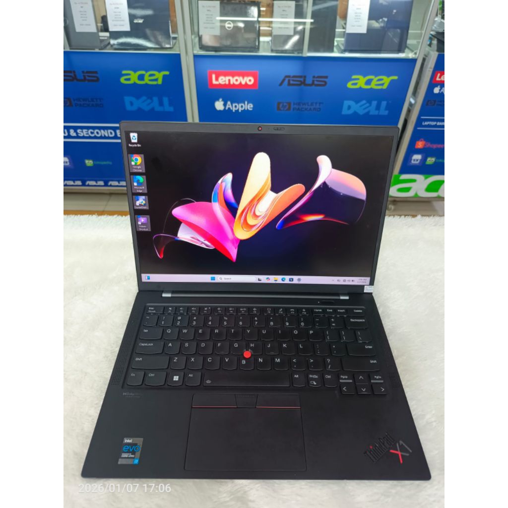 LAPTOP LENOVO THINKPAD X1 CARBON GEN 9 I7 GEN 11 RAM 16 SSD 512 TOUCHSCREEN