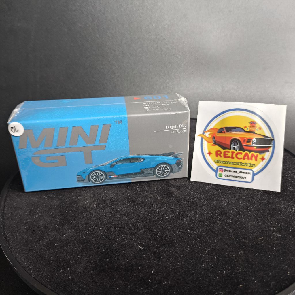 MINI GT - BUGATTI DIVO | BLU BUGATTI
