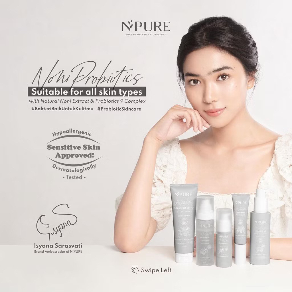 NPURE Noni Probiotics Series (Paket lengkap Skincare Probiotics)