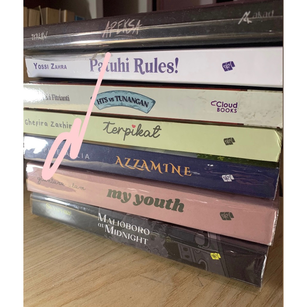 Preloved novel my youth terpikat azzamine