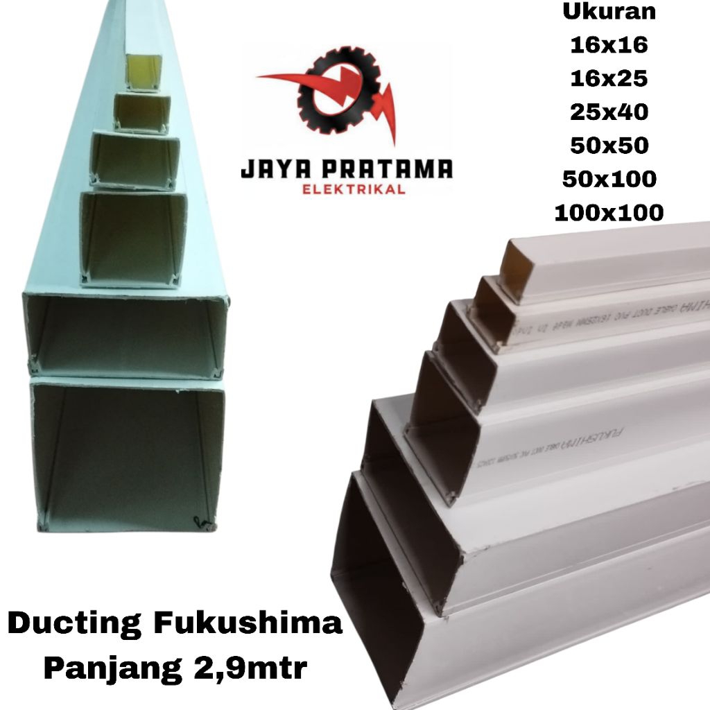 Kabel Duct / Ducting Fukushima 16x16/16x25/25x40