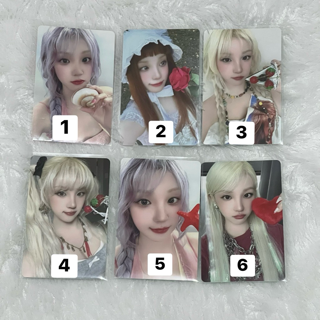 [READY STOCK] Photocard (PC) Official Yuqi  MO Motivation Merchandise GIDLE IDLE