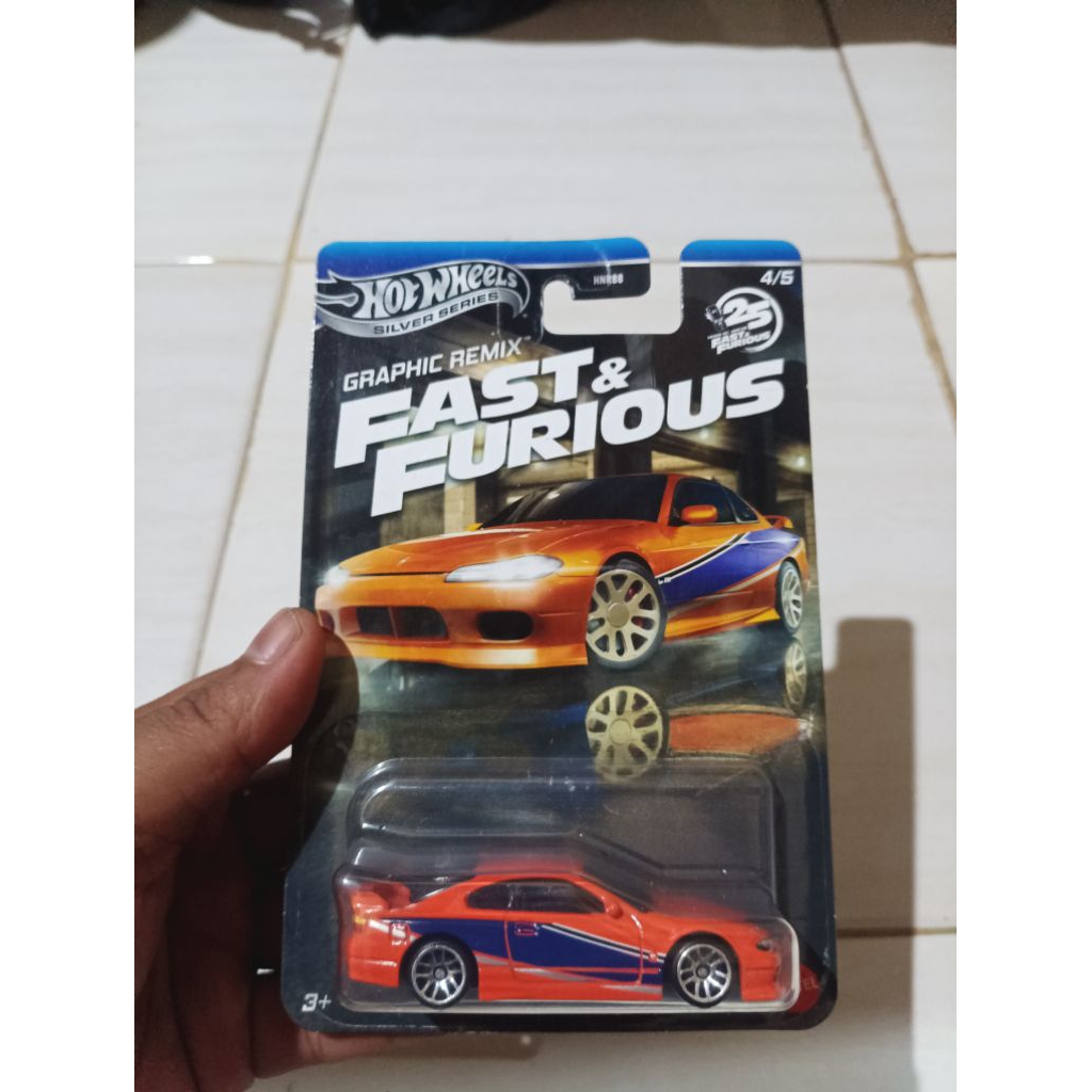 hotweels diecast Nissan Silvia S15 fast & furious