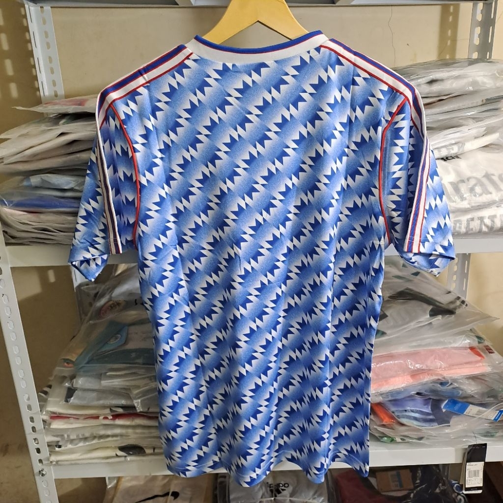 Jersey Bola Retro Mu away 1990 Grade Ori