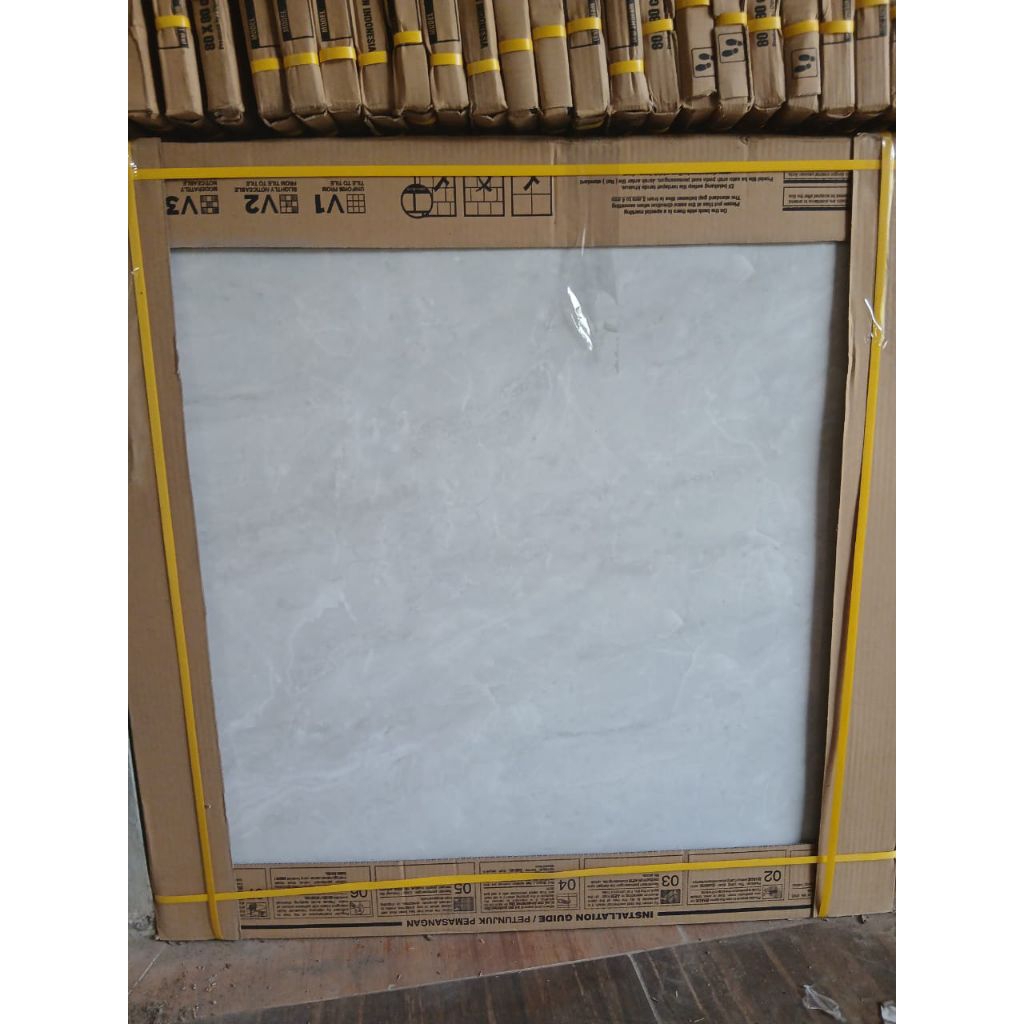 granit indogres 80x80 white alasca