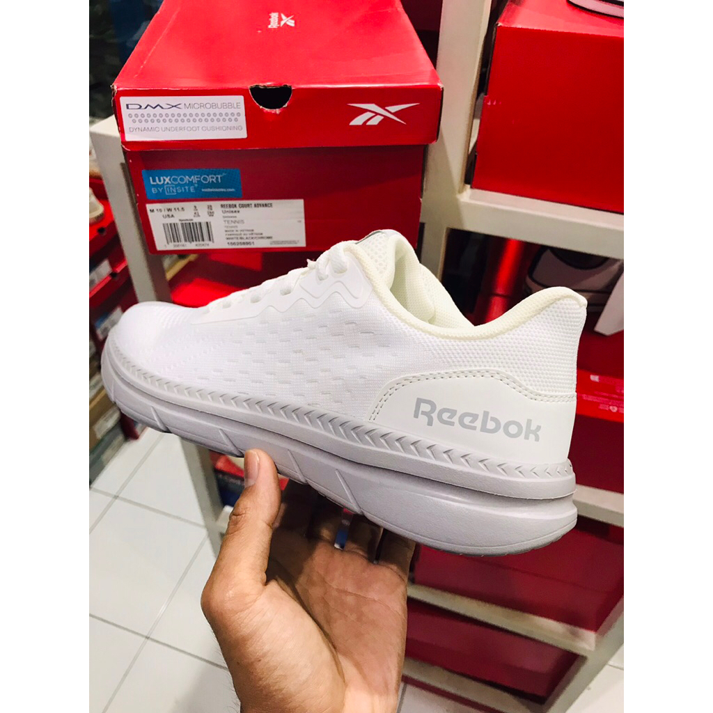 BIG SALE REEBOK QUICK [100233869] ORIGINAL SEPATU PUTIH/RUNNING/SNEAKERS