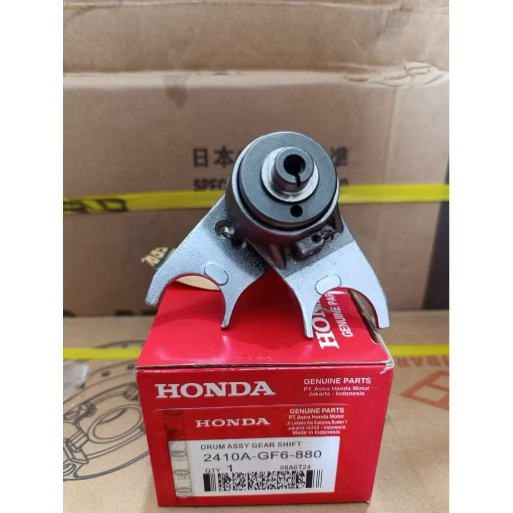 DRUM GIGI MESIN GARPU SENDOK GIR RASIO DRUM OPERAN CAPIT UDANG FORK SHIFT ASSY HONDA WIN 100 WIN100 