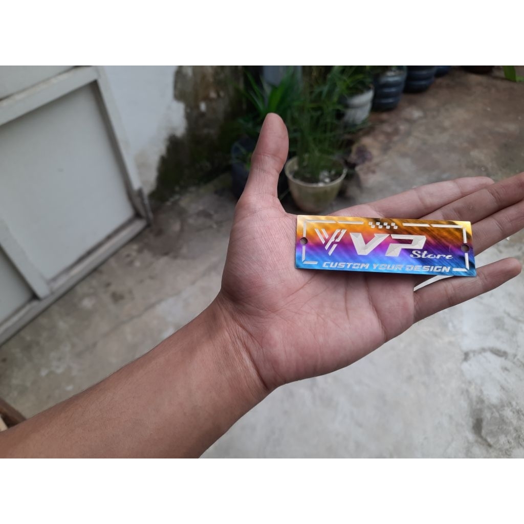 Custom Emblem Logo Knalpot Satuan