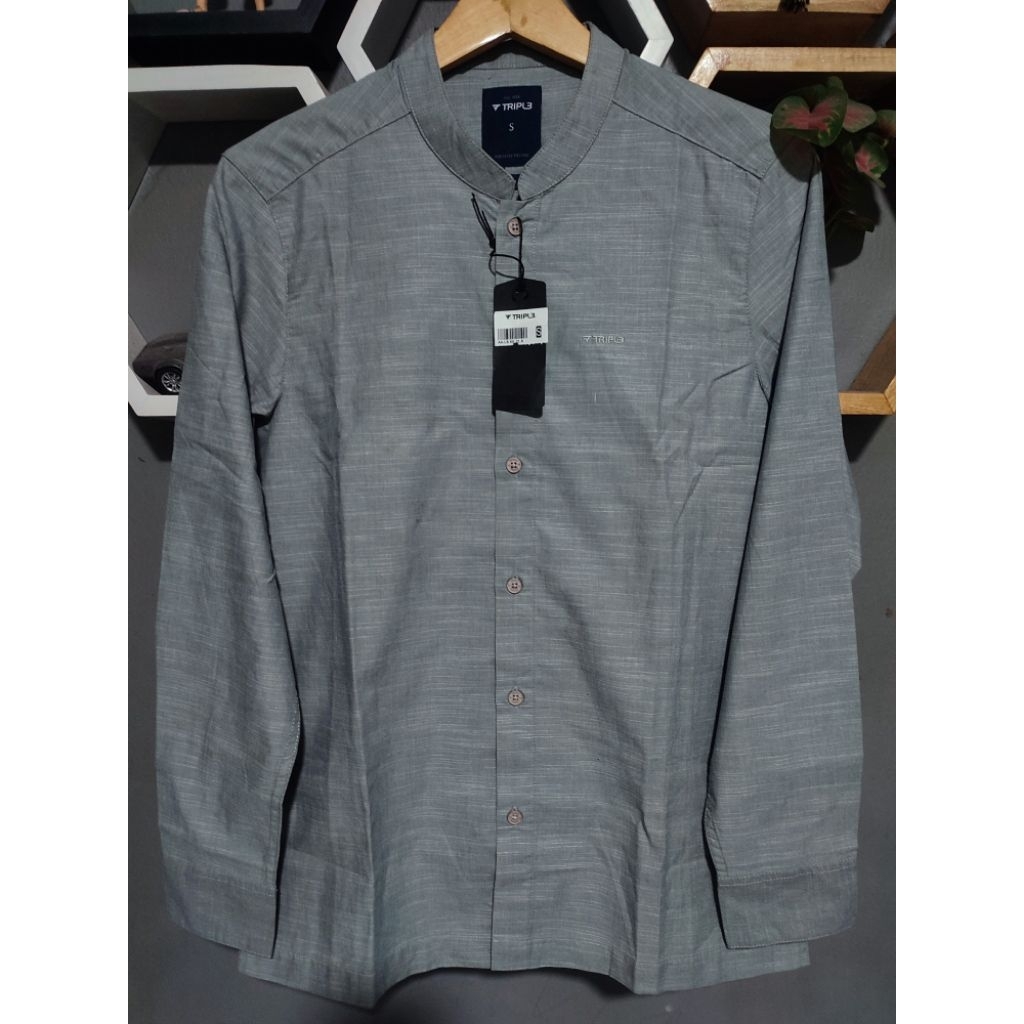 Kemeja Koko Triple Tripl3 Original SG