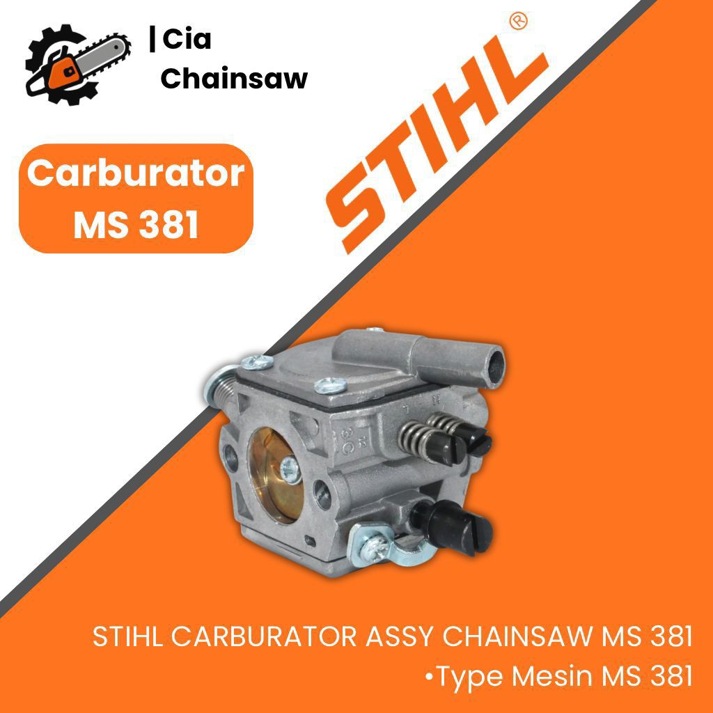 Carburator Mesin Chainsaw MS 381/38 Stihl.Karburator Mesin Senso/sinso MS 381/038 Stihl Original