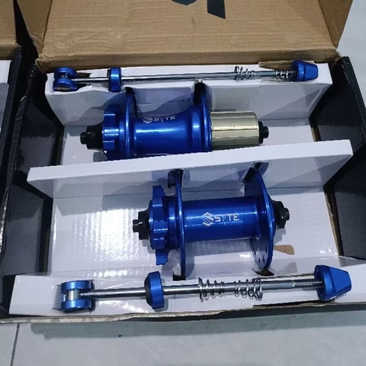 free hub bearing slup warna biru  suara tawon 6pwl  merk syte