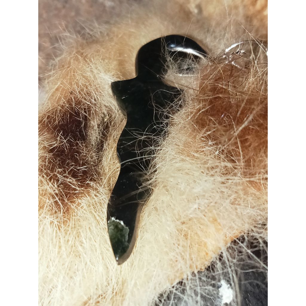 Natural Original Batu Black Jade giok aceh