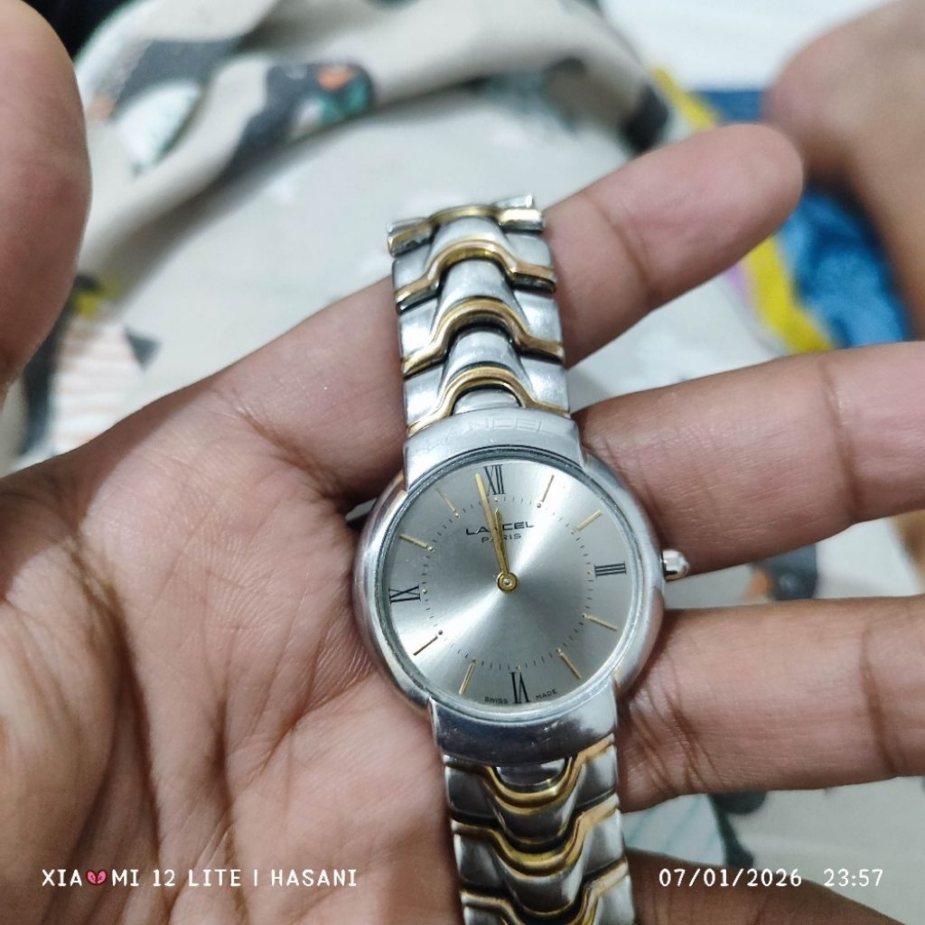 lancel paris swiiss movt ETA