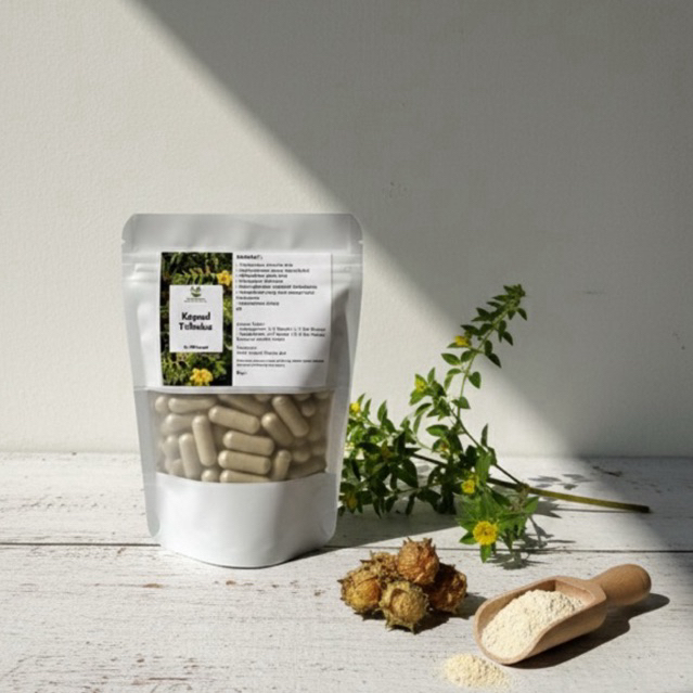 Kapsul Tribulus isi 100 Asli Herbal