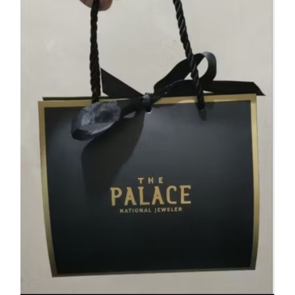 paper bag the palace original ,paper bag Dior ori malay, bandana unitoch