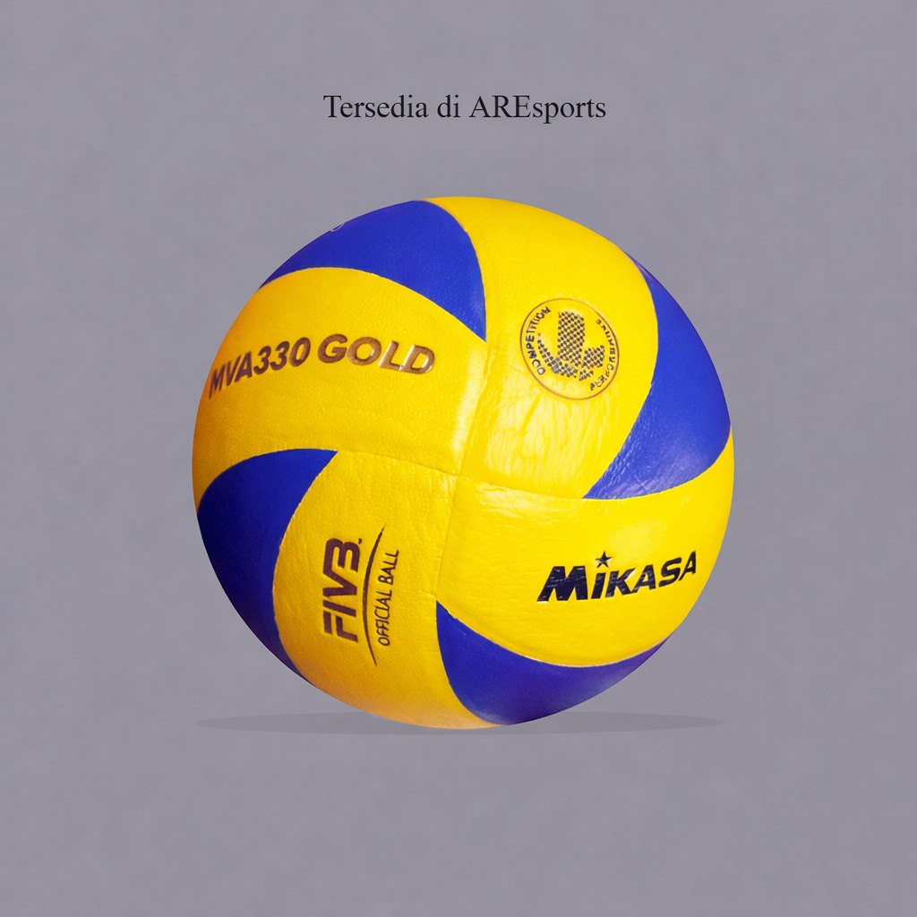Mikasa Bola Voli MVA330 GOLD Original Bola Voli Mikasa Original Import