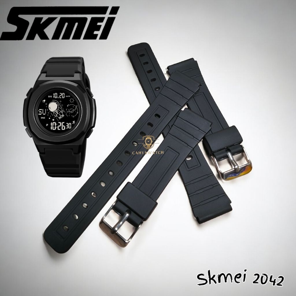 Tali Jam Tangan Skemi 2042 Strap Jam Skmei 2042 Rubber
