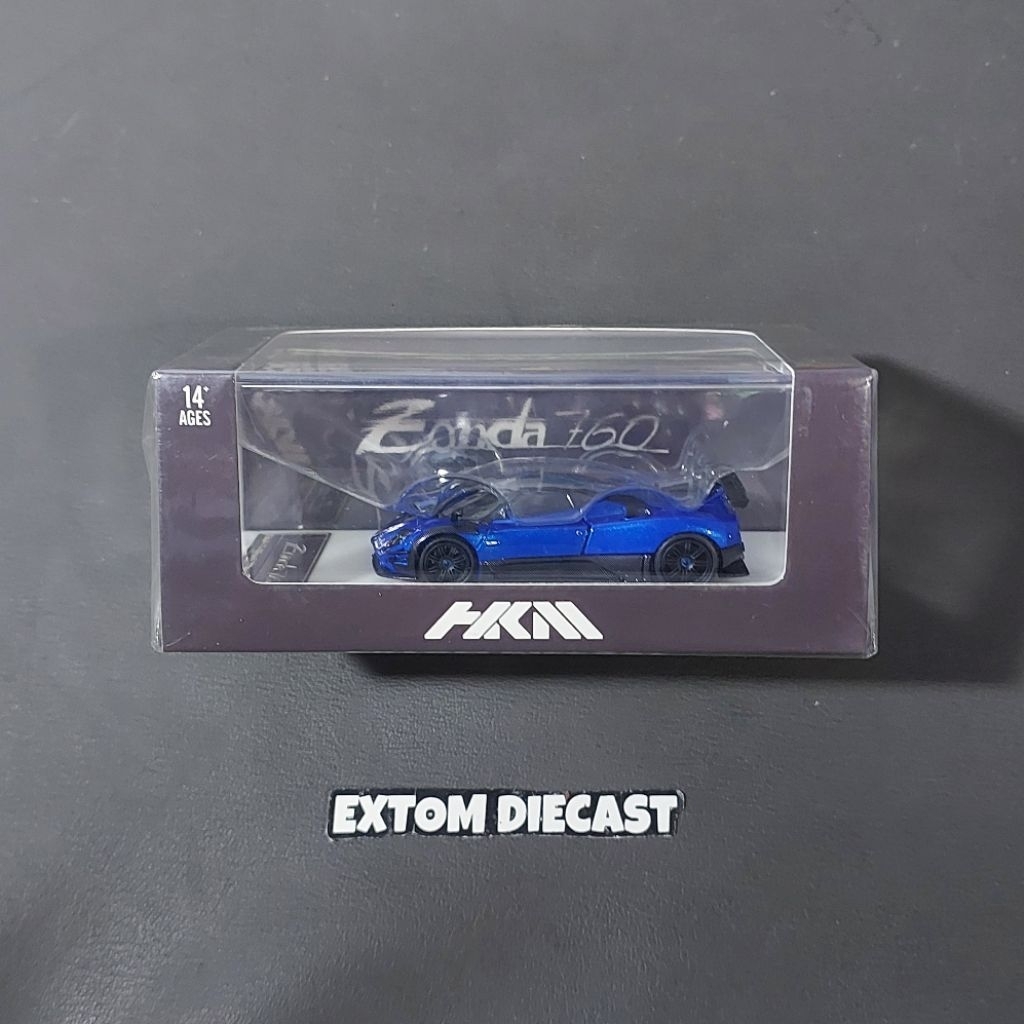 HKM Pagani Zonda 760 Blue Black Carbon