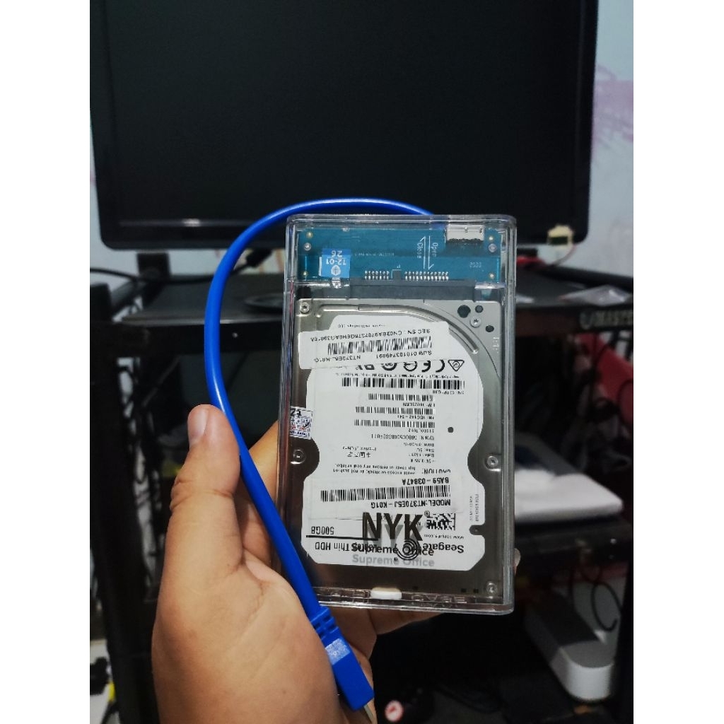 Hardisk eksternal 500gb PS2 / hdd isi game ps2