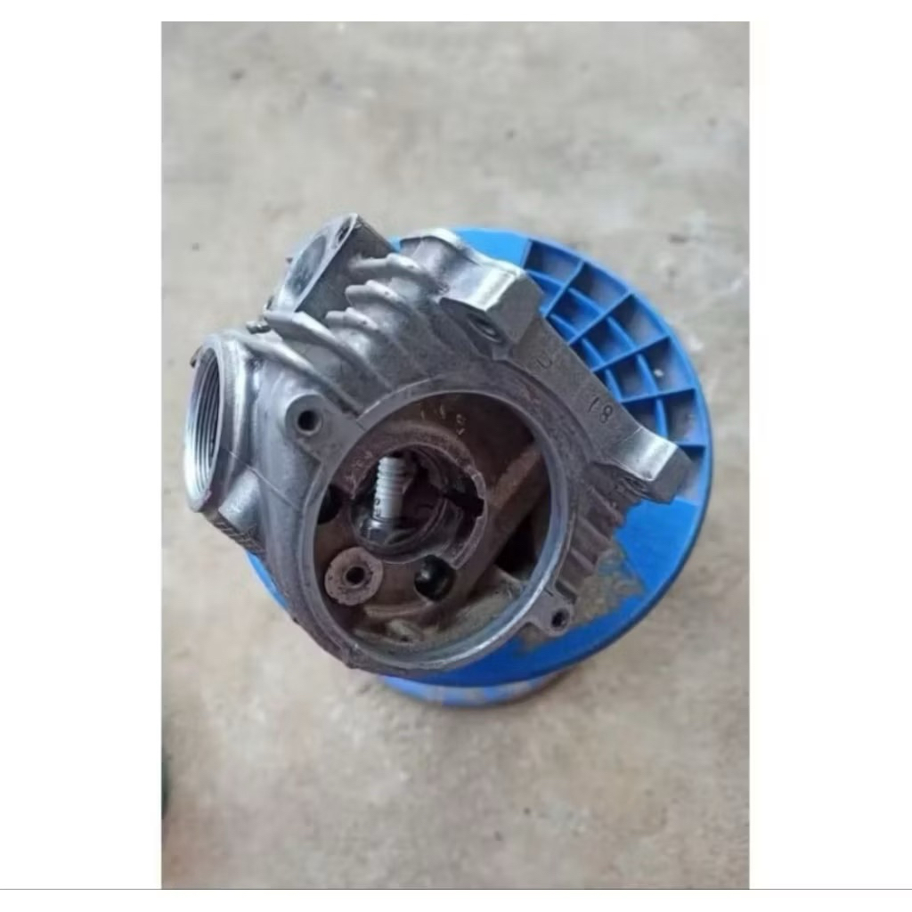 Head kop blok head STANDAR kosongan drat aman utuh mio sporty, smile, soul, fino karbu original lepa