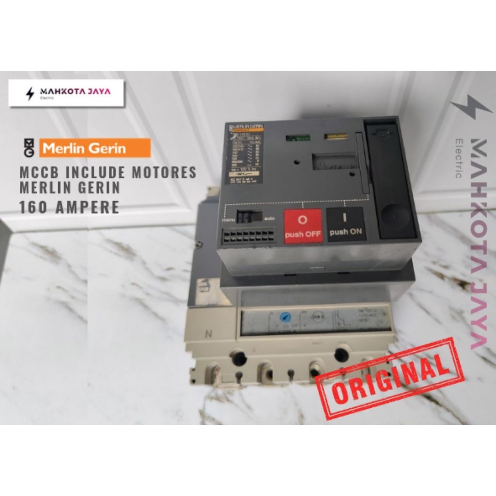 MOTORESASI INCLUDE MCCB MERLIN GERIN 160A ORIGINAL