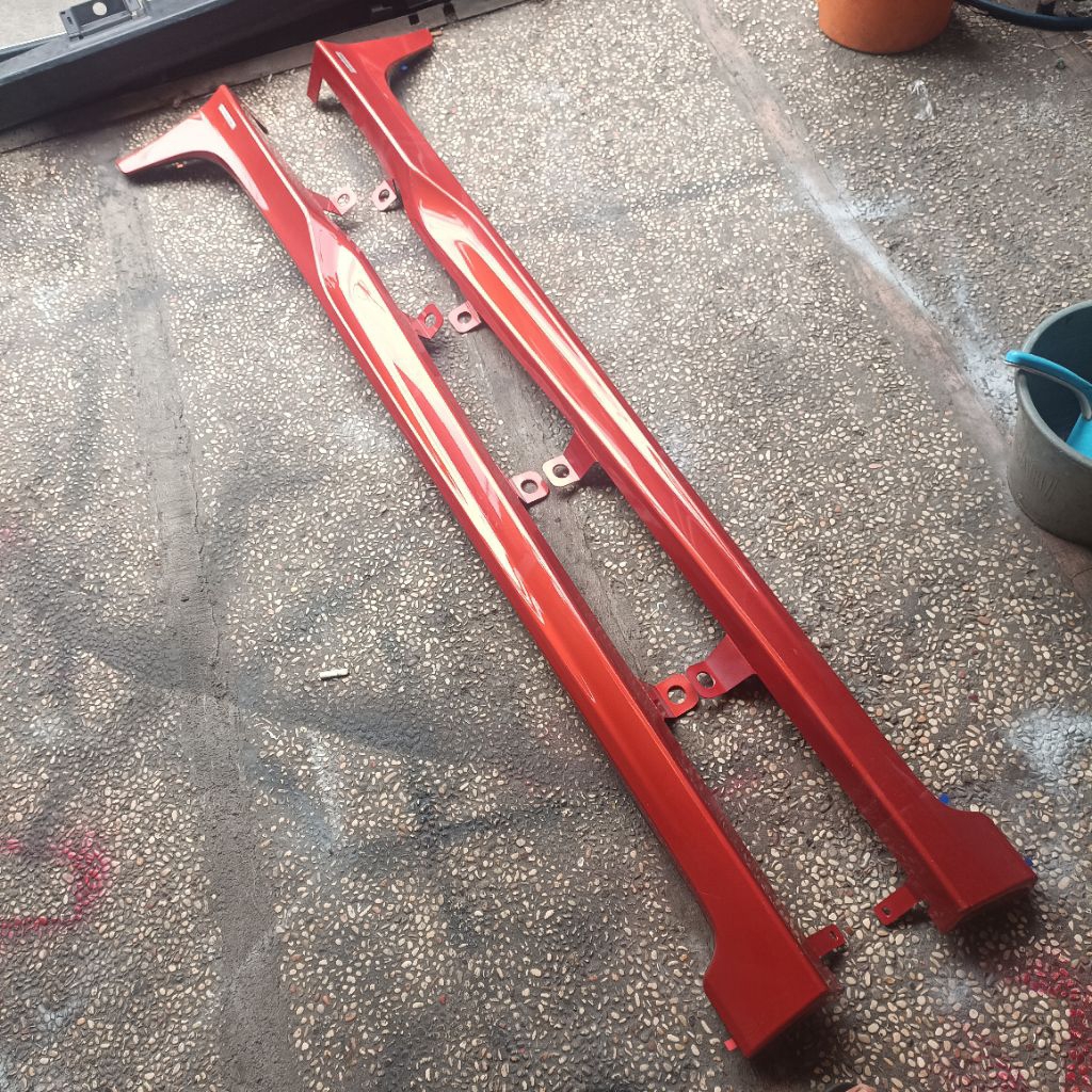 lisplang bodykit samping yaris lele original yaris 2014 sd 2017