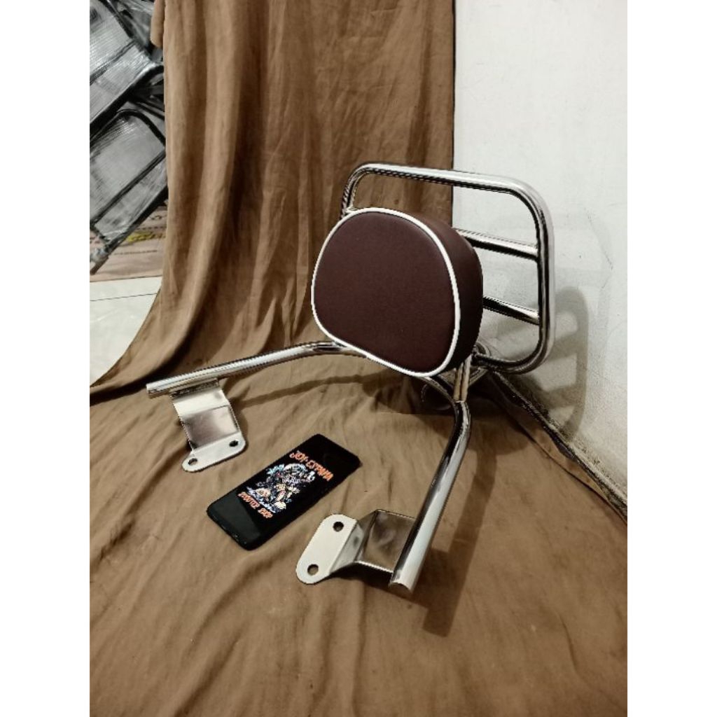 sandaran back rack Yamaha Fazzio/Back rack Yamaha Fazzio