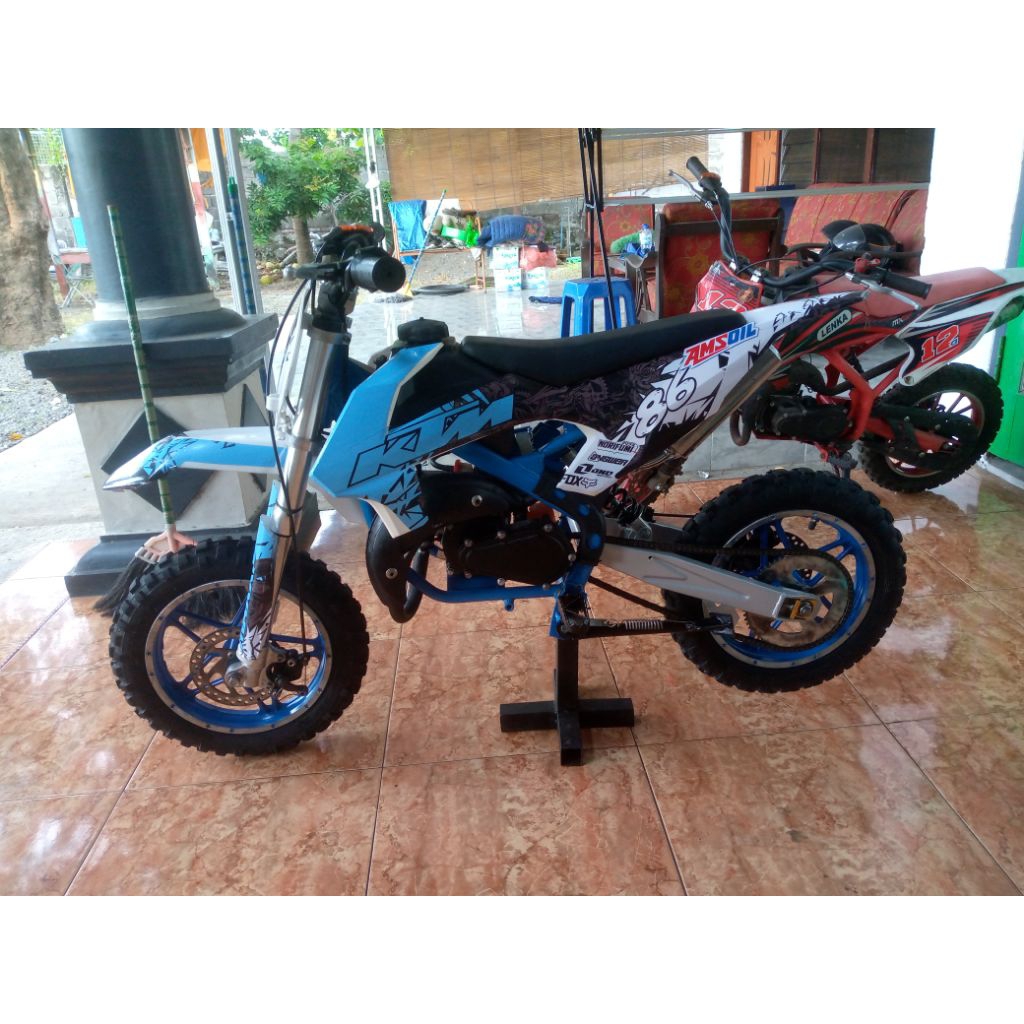 sepeda trail mini ,mini GP 2 tak 50cc, 4 tak 50cc second