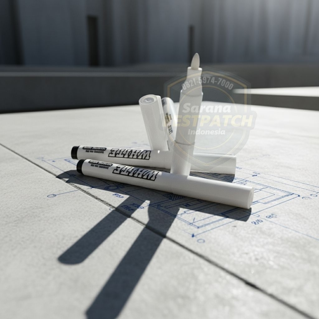 Spidol putih akrilik