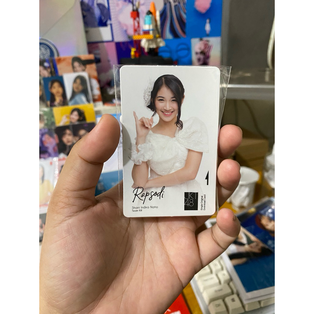 [Rare]Music Card PC JKT48 Shani Rapsodi OFC