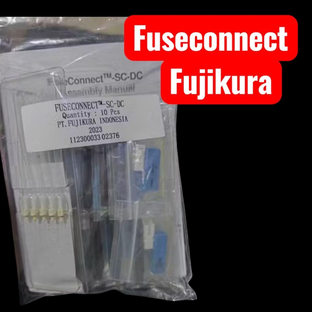 fuseconnect fujikura isi 10 pcs fujikura 61S+ 68S (FH-60-SC250) 
