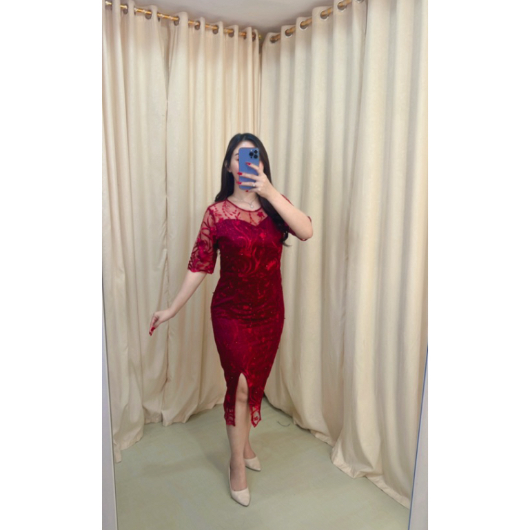 DRESS LUNA // DRES PESTA //DRESS KONDANGAN // DRESS NATAL 2025