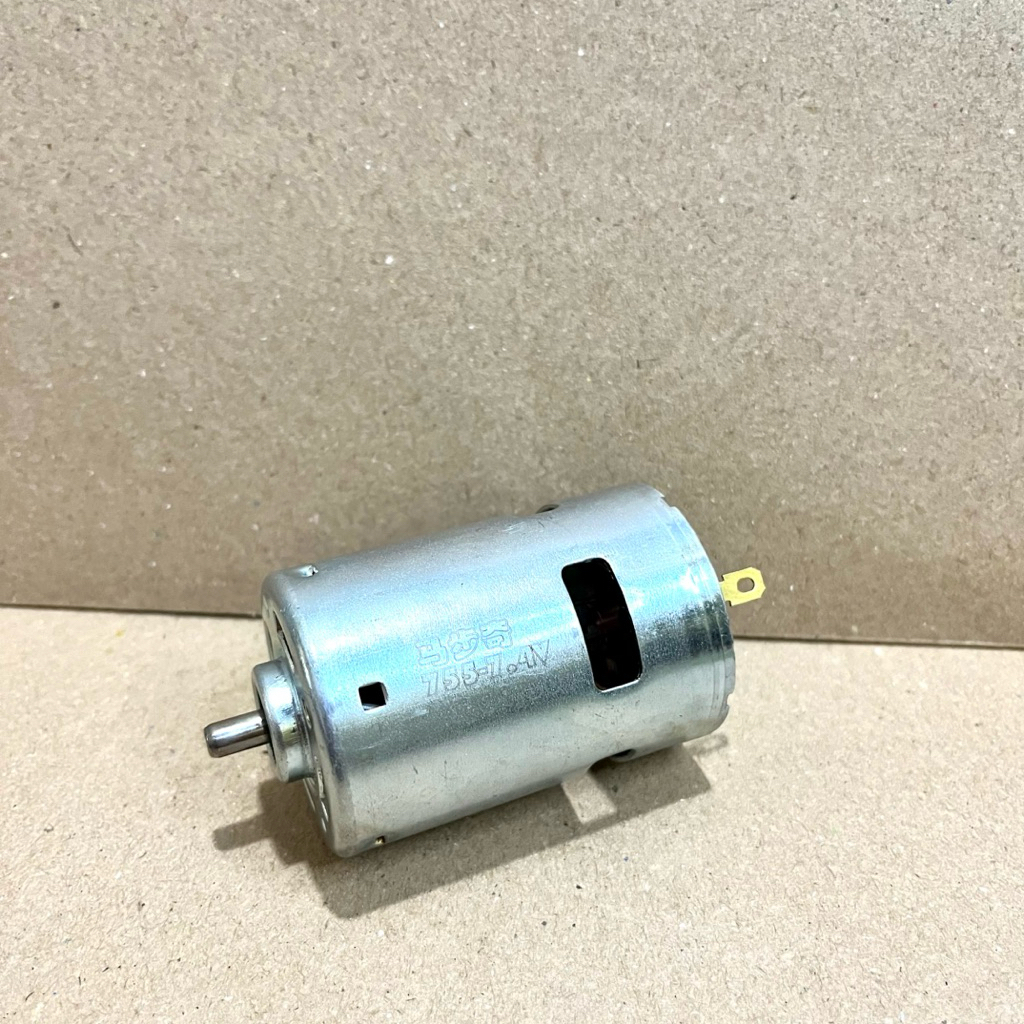 Dinamo dc 755 shaft D  7.4 volt