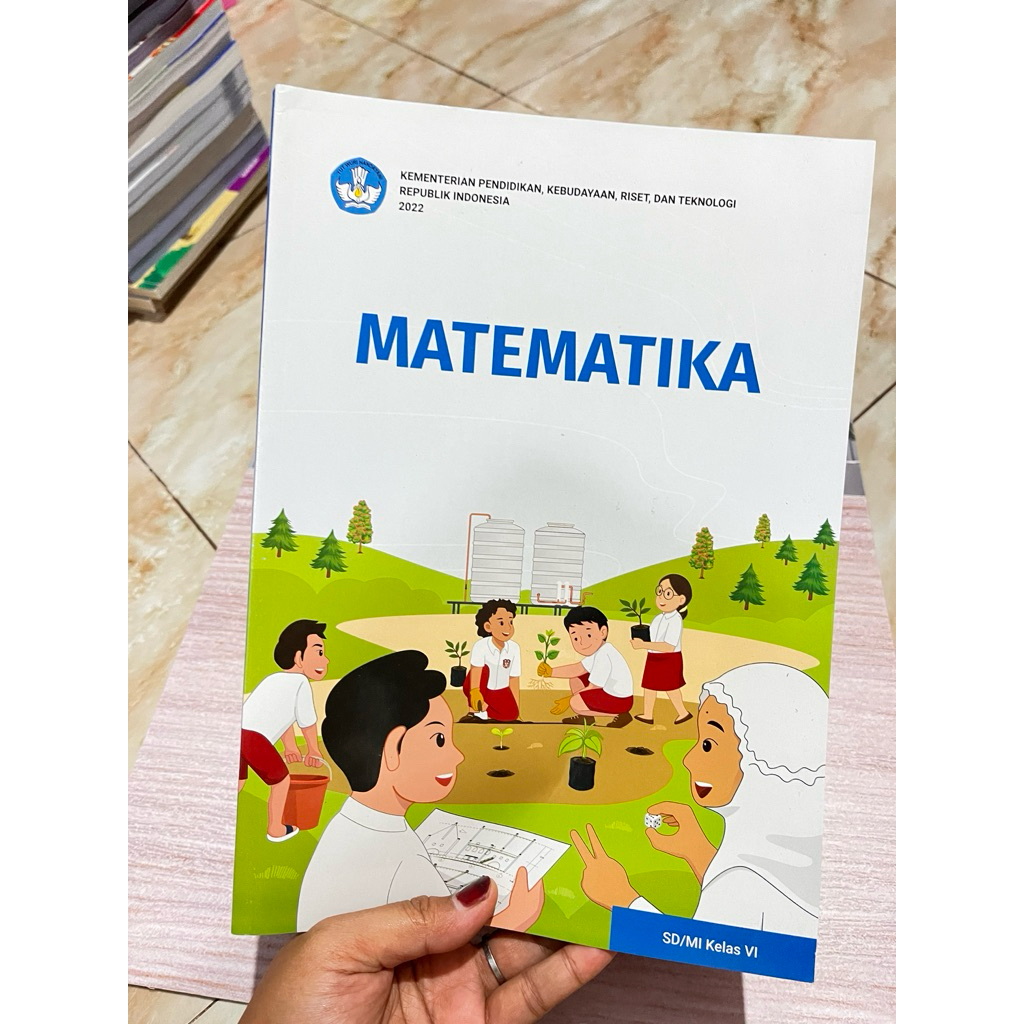 Buku Matematika SD Kelas 6 - , Buku Belajar Matematika untuk Anak SD