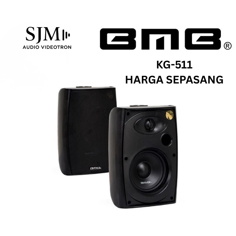 BMB KG-511 Speaker Pasif 5 Inch Woofer 2 Way Speakers System