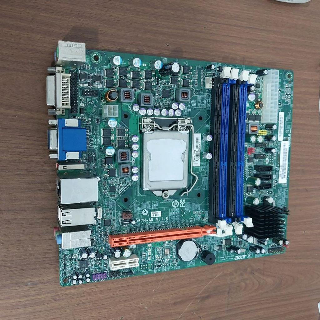 Mainboard Motherboard Acer X680G Q57H socket 1156 Support Proc Gen 1