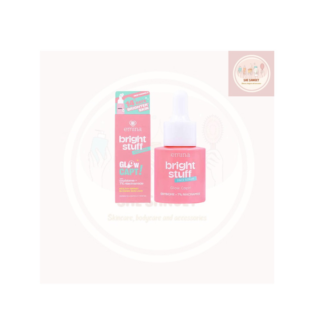 Emina Bright Stuff Serum Glow Capt / Serum Emina / Emina Serum